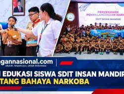 BNN Bekali 99 Siswa SDIT Insan Mandiri Pengetahuan Bahaya Narkoba dan Vape