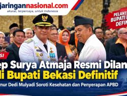 Resmi Dilantik Jadi Bupati Bekasi Definitif, Dedi Mulyadi Desak Percepatan Layanan Kesehatan dan Serapan APBD