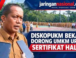 Diskop UMKM Kota Bekasi Dorong UMKM Segera Urus Sertifikat Halal