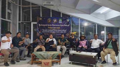 Pokja Wartawan Kota Bekasi Gelar Dialog Porprov XV, Wawali dan Dandim Siap Paparkan Kesiapan Kontingen
