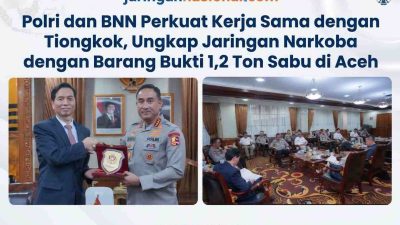 Polri dan BNN Perkuat Kerja Sama dengan Tiongkok, Ungkap Jaringan Narkoba dengan Barang Bukti 1,2 Ton Sabu di Aceh
