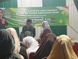 Murodi Hadiri Reses Anggota DPRD Kota Bekasi di Jatiwaringin, Warga Sampaikan Aspirasi.