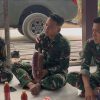 Pererat Silaturahmi dengan Warga, Satgas Yonif 147/KGJ Latih Seni Hadroh di Distrik Meyado