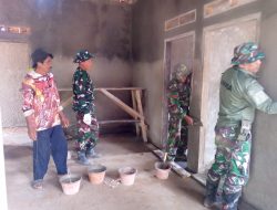 TMMD ke-130 Kodim 0622/Sukabumi Bangun Rutilahu untuk Bapak Aden, Hadirkan Harapan Baru bagi Warga.