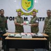 Satgas Yonarmed 19/Bogani Gagalkan Penyelundupan 32,2 Kg Sabu dan 4.867 Butir Ekstasi di Perbatasan Malaysia