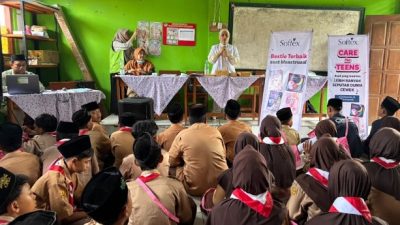 Cita Sehat dan PT Kimberly-Clark Edukasi 125 Siswa SMP Islam Telukjambe Barat tentang Kesehatan Reproduksi