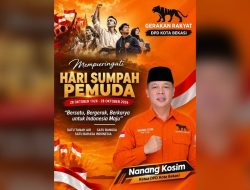 Nanang Kosim, Ketua DPD Partai Gerakan Rakyat Kota Bekasi, Ajak Generasi Muda Perkuat Persatuan di Hari Sumpah Pemuda 2026